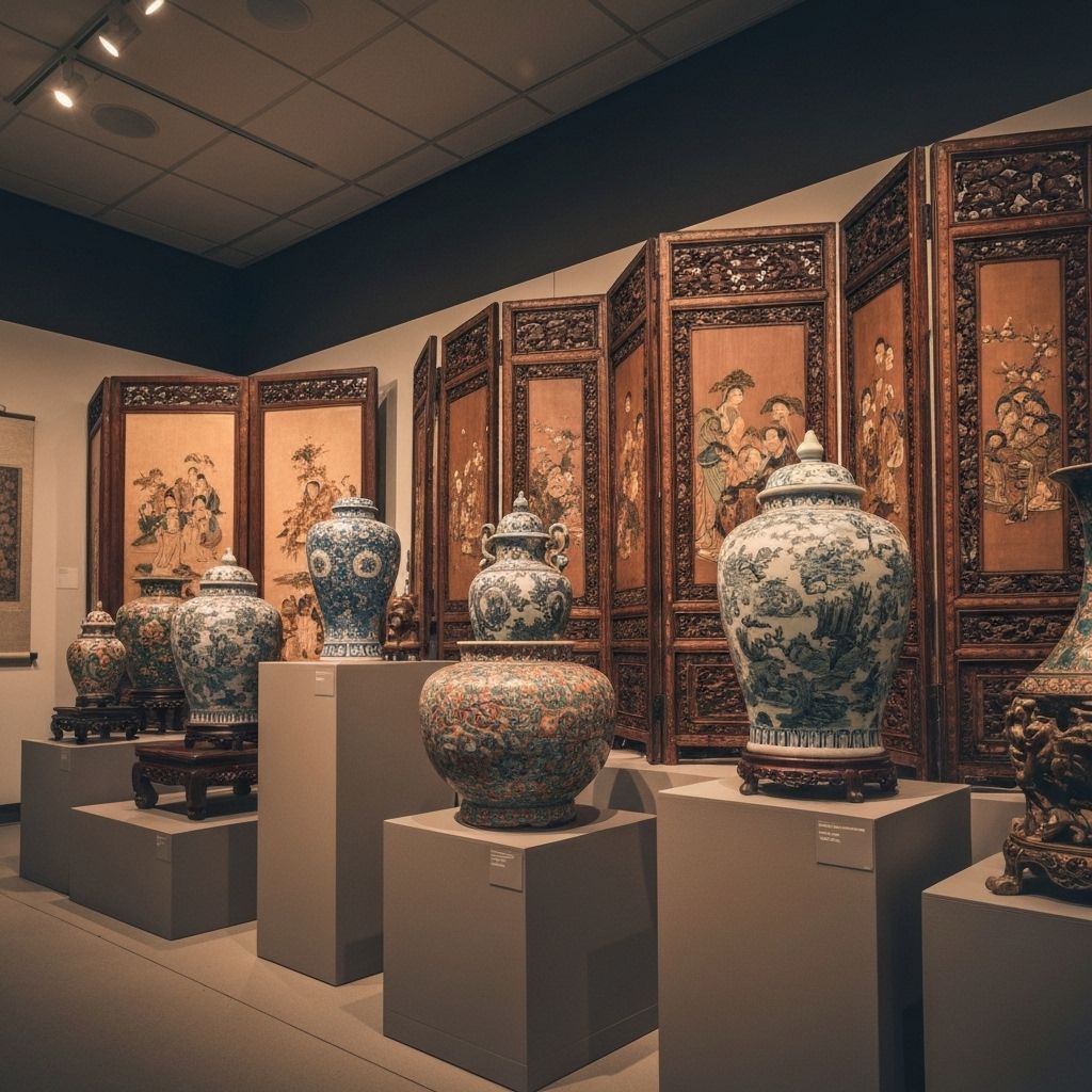 Asian art background