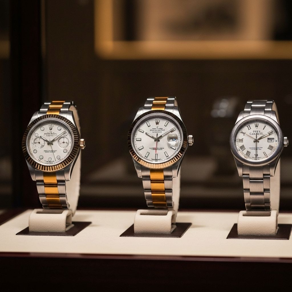 Montres de luxe et prestige : Rolex, Cartier, Patek Philippe - Expert rachat montres anciennes Nouvelle-Aquitaine