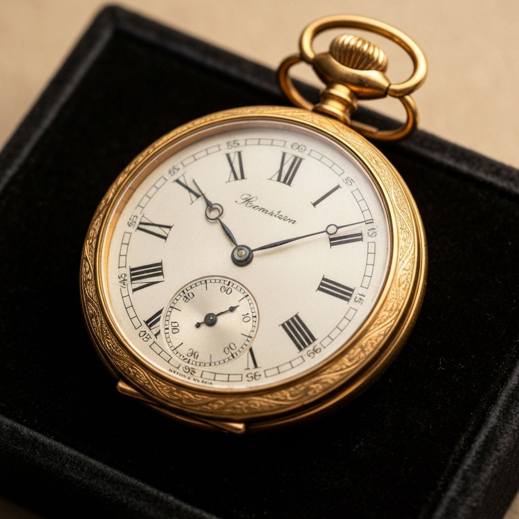 Montres de poche anciennes en or et montres à gousset de collection - Expert rachat horlogerie
